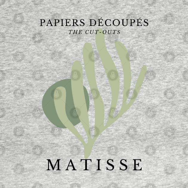 Henri Matisse Cut Outs Green Remake Museum Matisse by mystikwhale